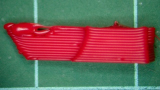 Extrusion blob - side view