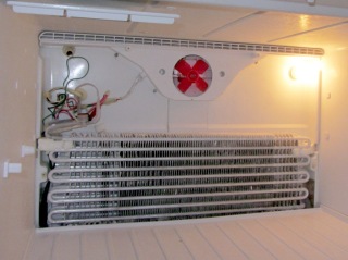 OEM Replacement fan in freezer