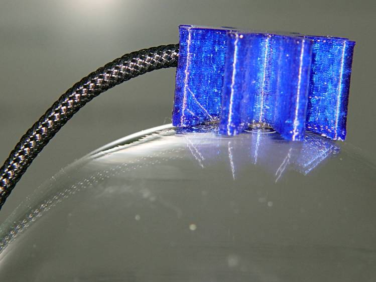 Vacuum Tube LEDs - Ersatz Heatink plate cap - detail
