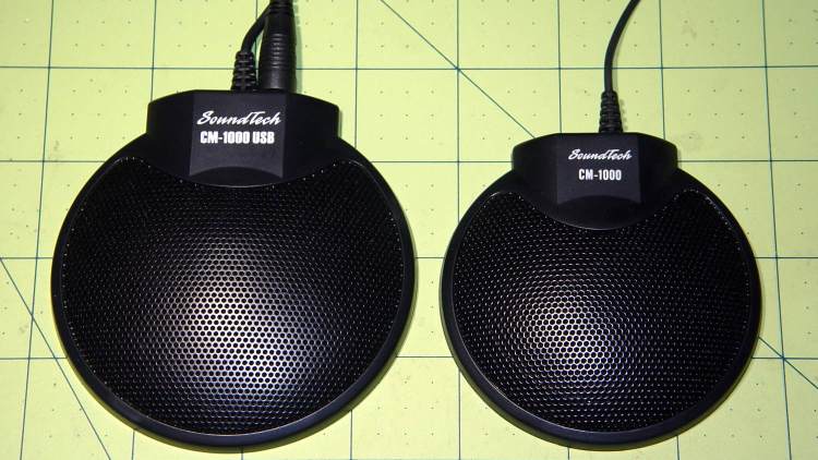 SoundTech CM-1000USB and CM-1000 microphones
