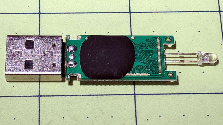 Fake Flash - covered chip