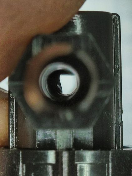 Dripworks valve - partially occluded lumen